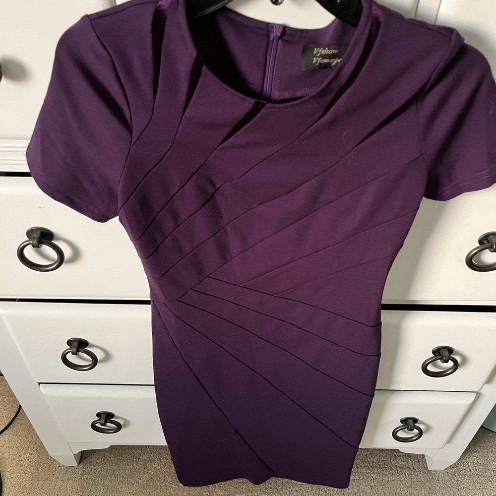 Size small purple dress!
